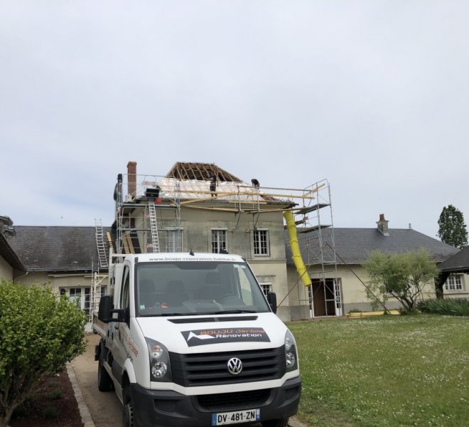 Rénovation batisse Saumur