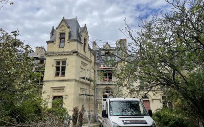Le château de l’abbaye D’Asnière à Cizay-la-Madeleine