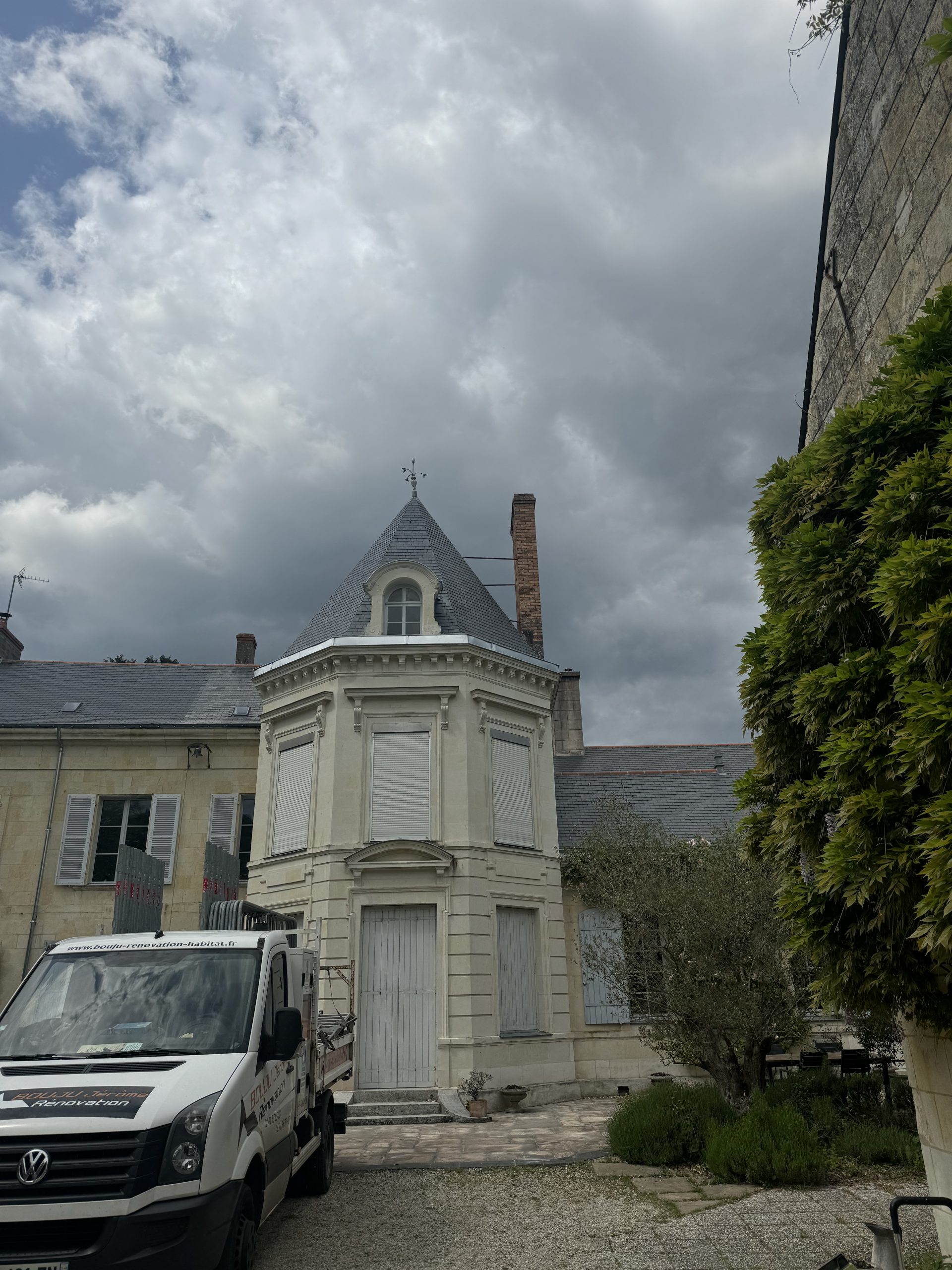 Couverture et zinguerie - Restauration d'un manoir