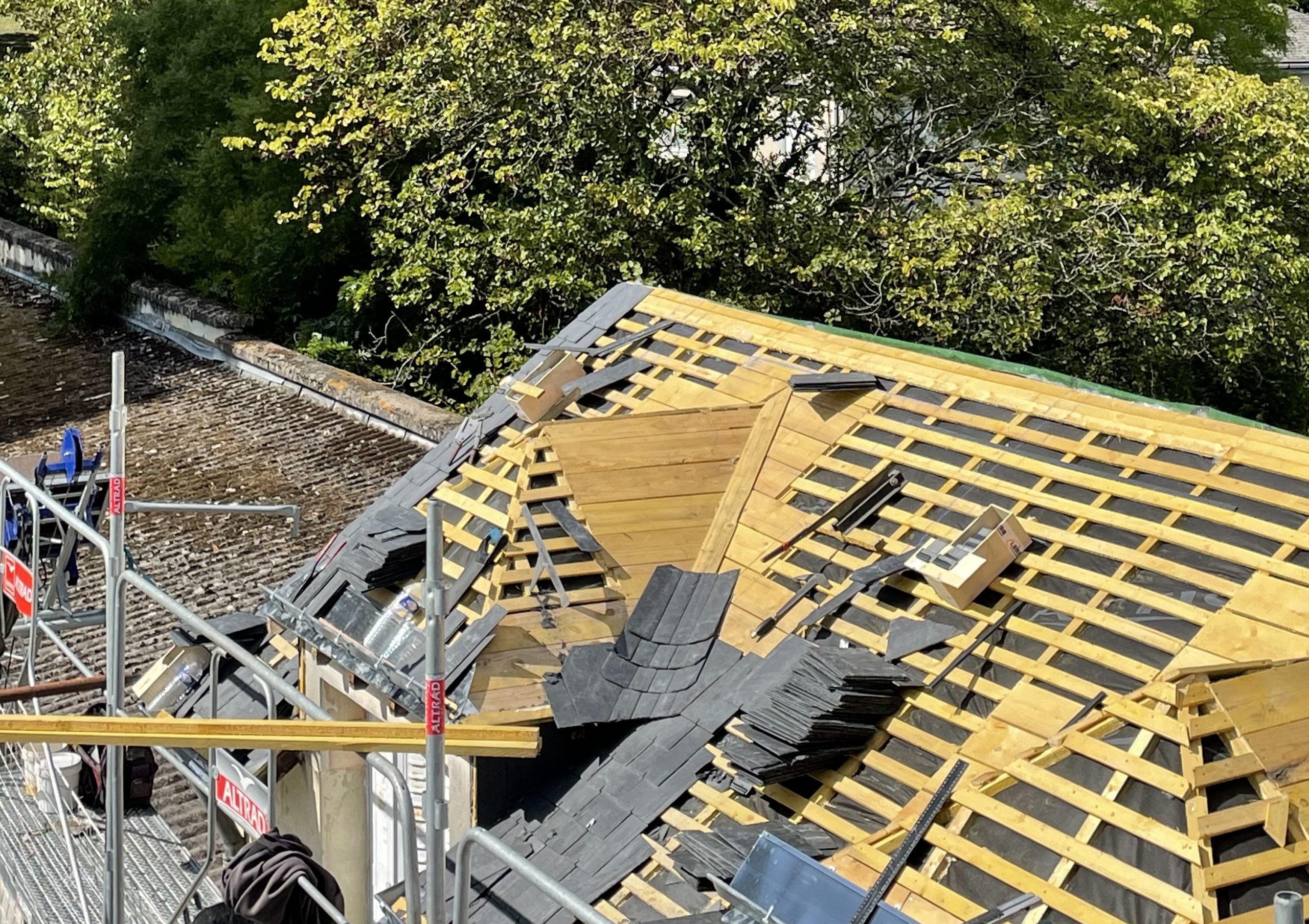 Réfection de toiture - Bâtiment professionnel